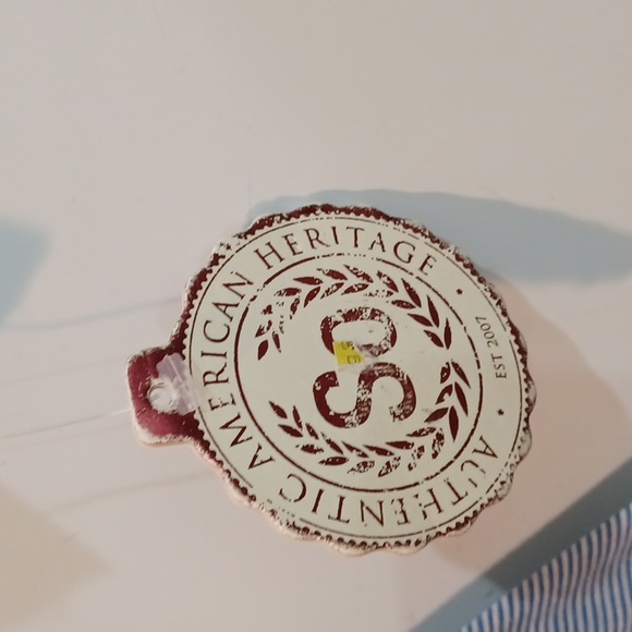 NWT Lg "Proud Blue" 3/4 slv Skater Dress - Picture 5 of 9